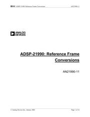 ADSP-21990BSTZ datasheet.datasheet_page 1