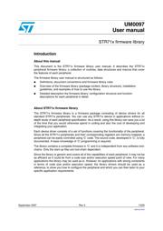 STR711FR2H6 数据规格书 1