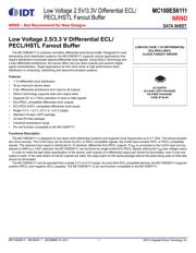 MC100ES6111FAR2 datasheet.datasheet_page 1