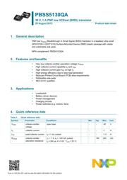 PBSS5130QAZ datasheet.datasheet_page 2