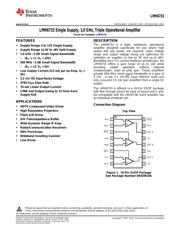 LMH6733MQX/S7002620 datasheet.datasheet_page 1