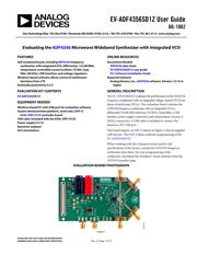 ADF4356BCPZ datasheet.datasheet_page 1