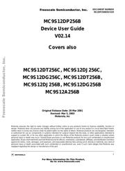 MC9S12DG256BCPV 数据规格书 1