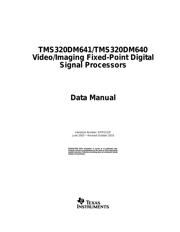 TMS320DM640AZDK4 datasheet.datasheet_page 1