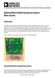 ADIS16485AMLZ datasheet.datasheet_page 1