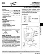SSM2018P datasheet.datasheet_page 1
