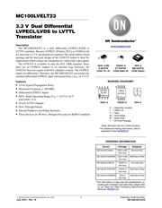 MC100LVELT23D datasheet.datasheet_page 1