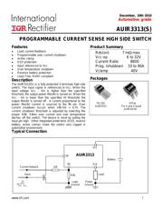 AUIR3313STRL 数据规格书 1