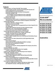 AT32UC3C2256C-A2ZR datasheet.datasheet_page 1