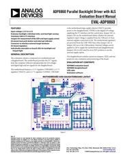 ADP8860DBCP-EVALZ 数据规格书 1