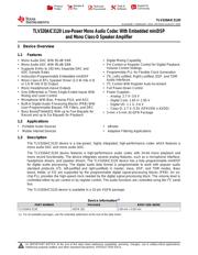 TLV320AIC3120IRHBT datasheet.datasheet_page 1