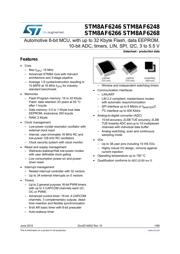 STM8AF6266UCY datasheet.datasheet_page 1