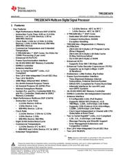 TMS320C6474FGUN datasheet.datasheet_page 1