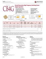 475K100CB4G-FA 数据规格书 1