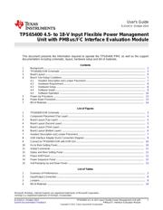 TPS65400EVM-678 数据规格书 1