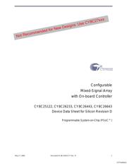CY8C26443-24PVI datasheet.datasheet_page 1