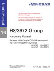 HD64F3672FX datasheet.datasheet_page 3