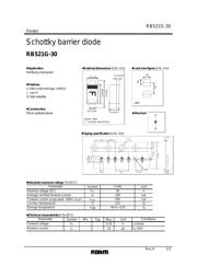 RB521G-30 数据规格书 1