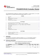 TPS62097EVM-651 数据规格书 1