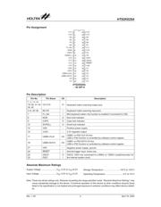 HT82K629A datasheet.datasheet_page 2