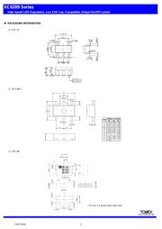 XC6209F182MRN 数据规格书 3