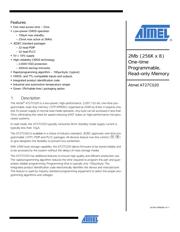 AT27C020-12PC 数据规格书 1