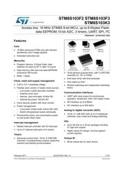 STM8S103F2P6 Datasheet PDF AiPCBA