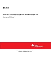 LP3910SQX-AP/NOPB datasheet.datasheet_page 1