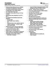 TMS320DM6437ZDU4 datasheet.datasheet_page 2