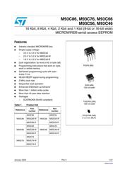 M93C56-RDW6P datasheet.datasheet_page 1