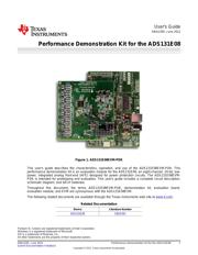 ADS131E08EVM-PDK 数据规格书 1