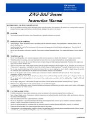 ZWS50BAF-24/A datasheet.datasheet_page 1