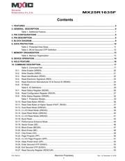 MX25R1635FM1IL0 datasheet.datasheet_page 2