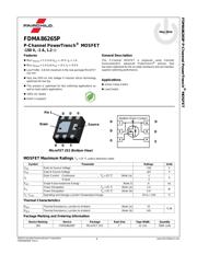 FDMA86265P datasheet.datasheet_page 1