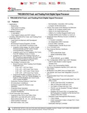 TMS320C6743 datasheet.datasheet_page 1