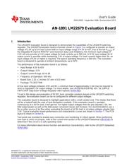 LM22679EVAL/NOPB 数据规格书 1