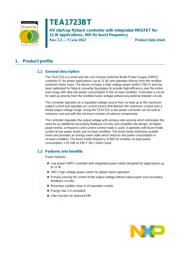 TEA1723BT/N1 datasheet.datasheet_page 1