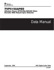 TVP5150APBSR datasheet.datasheet_page 1