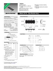 CAT10-150J4LF 数据规格书 1