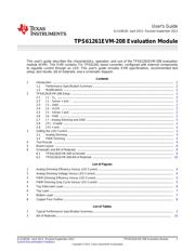 TPS61261EVM-208 数据规格书 1