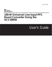 UCC38050EVM datasheet.datasheet_page 1
