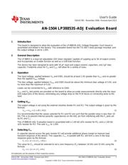 LP38853EVAL 数据规格书 1