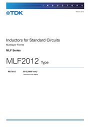 MLF2012D82NM 数据规格书 1