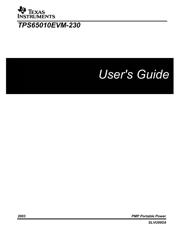 TPS65010RGZTG4 datasheet.datasheet_page 1