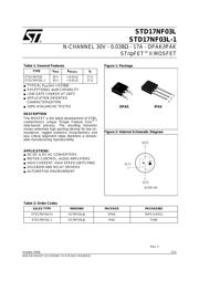 STD17NF03L-1 数据规格书 1