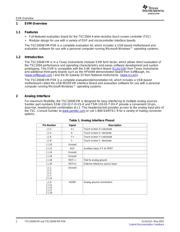 TSC2005EVM Datasheet PDF page 2