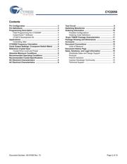 CY22050KFI datasheet.datasheet_page 2