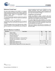 CY22050KFI datasheet.datasheet_page 6