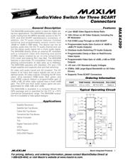 MAX4399CTK-D datasheet.datasheet_page 1