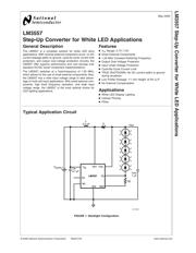 LM4917SDX 数据规格书 1